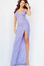 JVN Dress JVN23260 - Light Purple