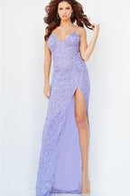 JVN Dress JVN23260 - Light Purple