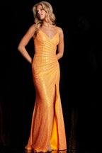 JVN Dress JVN23374 - Orange