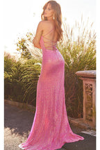 JVN Dress JVN23374 - Hot Pink