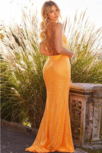 JVN Dress JVN23374 - Orange