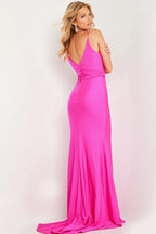 JVN Dress JVN23984 - Fuchsia