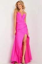 JVN Dress JVN23984 - Fuchsia