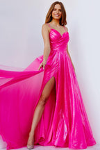 JVN Dress JVN24061 - Hot Pink