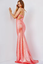 JVN Dress JVN24080 - Orange