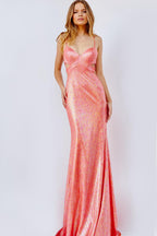 JVN Dress JVN24080 - Orange