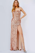 JVN Dress JVN24201 - Copper