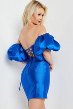 Jovani Short Evening Dress 36795 - Royal
