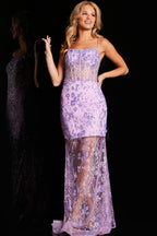 JVN Dress JVN37398 - Lilac