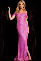 Jovani Prom 37452 - Hot Pink