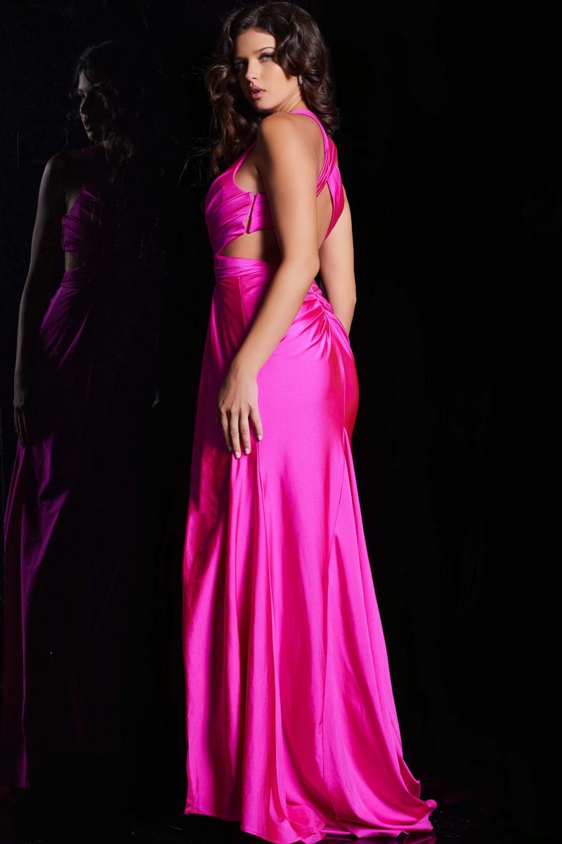 JVN Dress JVN38185 - Fuchsia