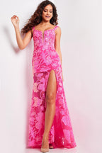 Jovani Prom 38462 - Hot Pink