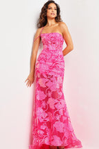 Jovani Prom 38463 - Hot Pink