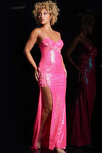 JVN Dress JVN38592 - Hot Pink