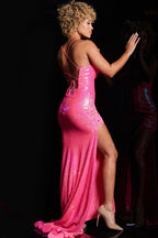 JVN Dress JVN38592 - Hot Pink