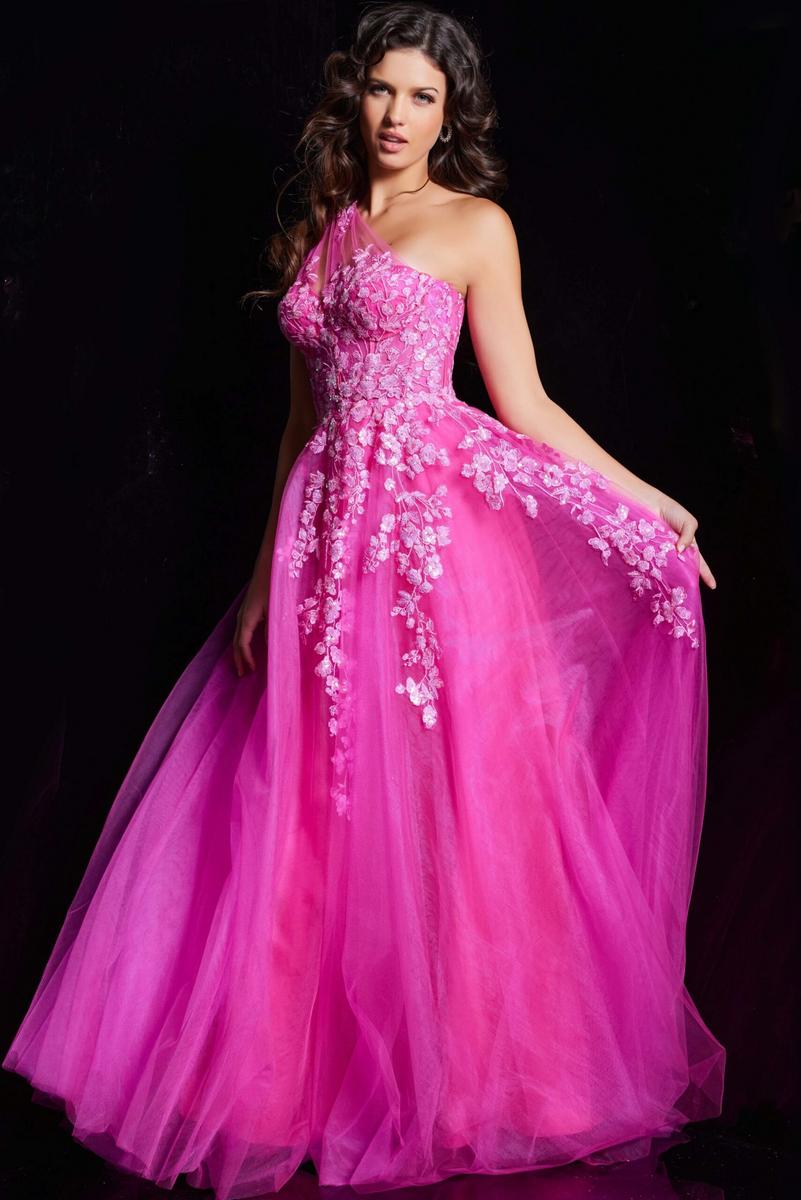 Jovani Prom 39318 - Fuchsia