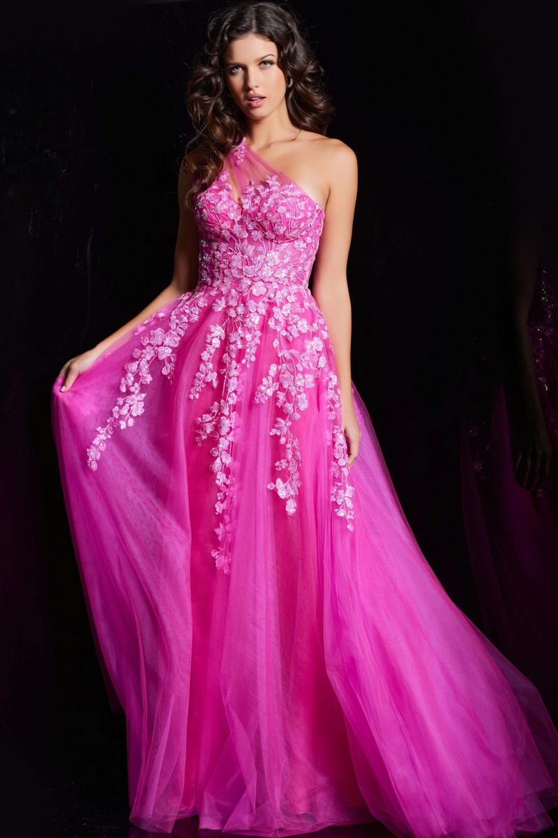 Jovani Prom 39318 - Fuchsia
