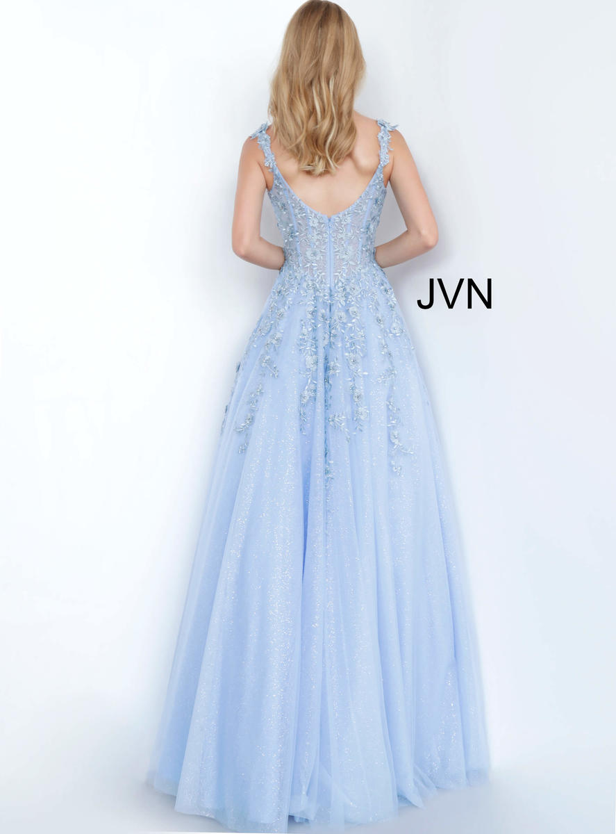 JVN Dress JVN4271 - Sky Blue