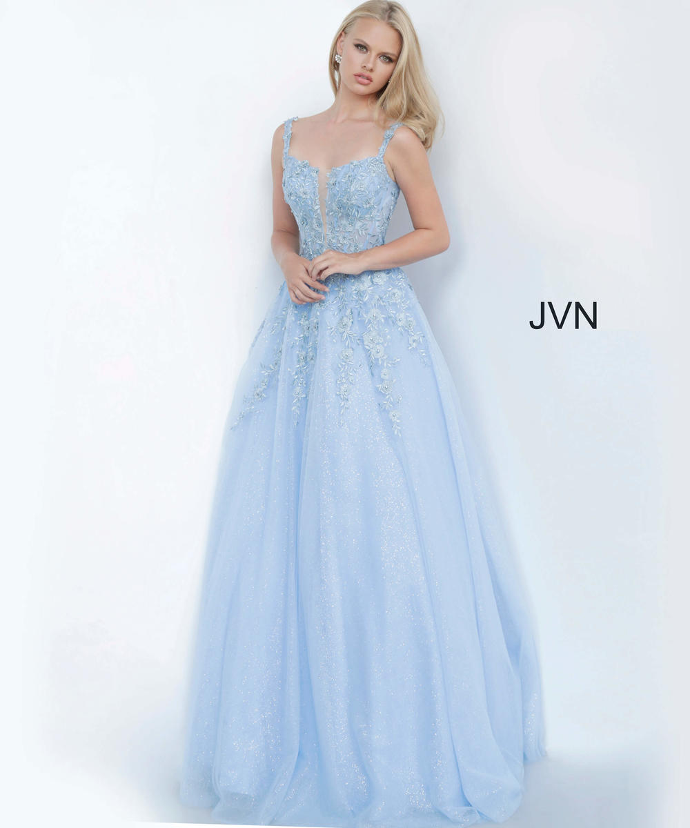 JVN Dress JVN4271 - Sky Blue