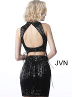 JVN by Jovani Homecoming Dress JVN4692 - Black