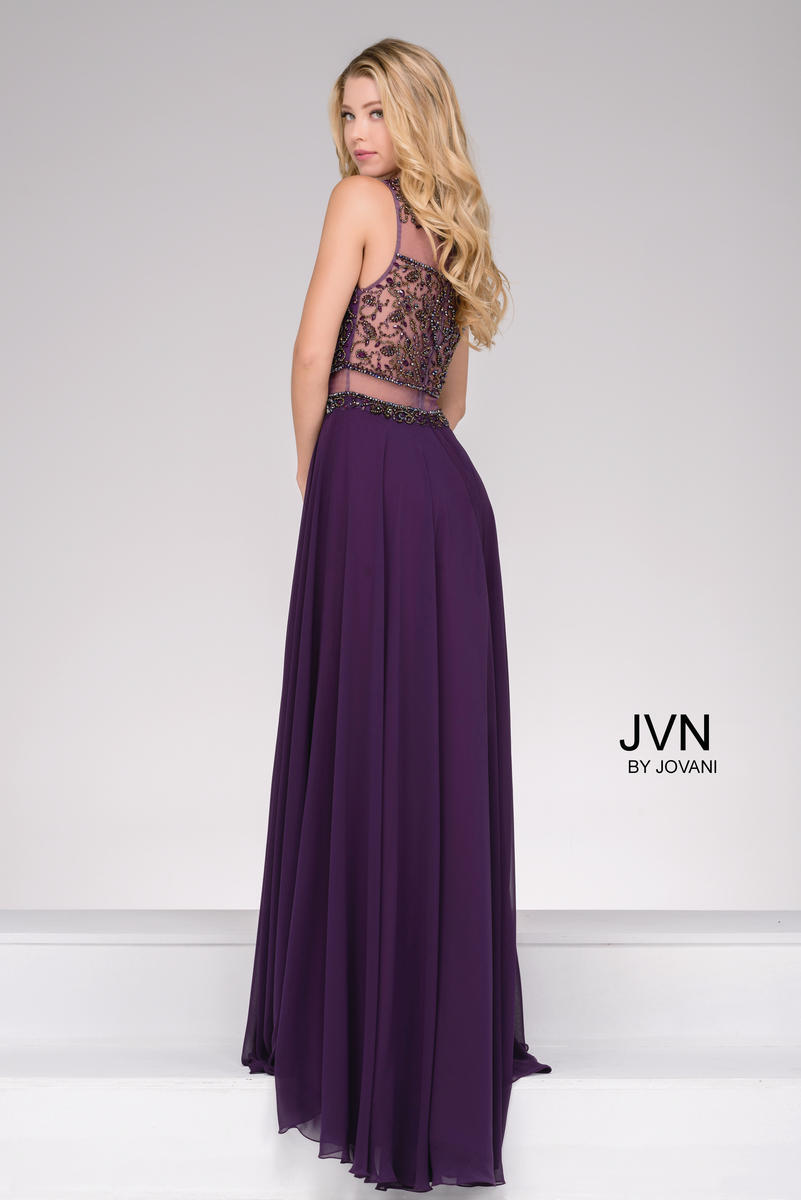 JVN Prom by Jovani Dress JVN47720 - Eggplant