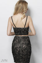 JVN by Jovani Homecoming Dress JVN55244 - Black