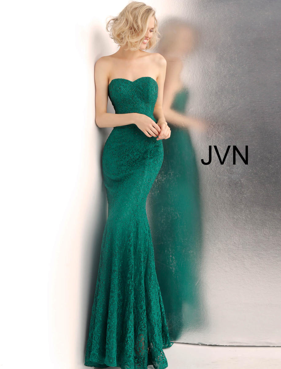 JVN Prom by Jovani Dress JVN62712 - Emerald