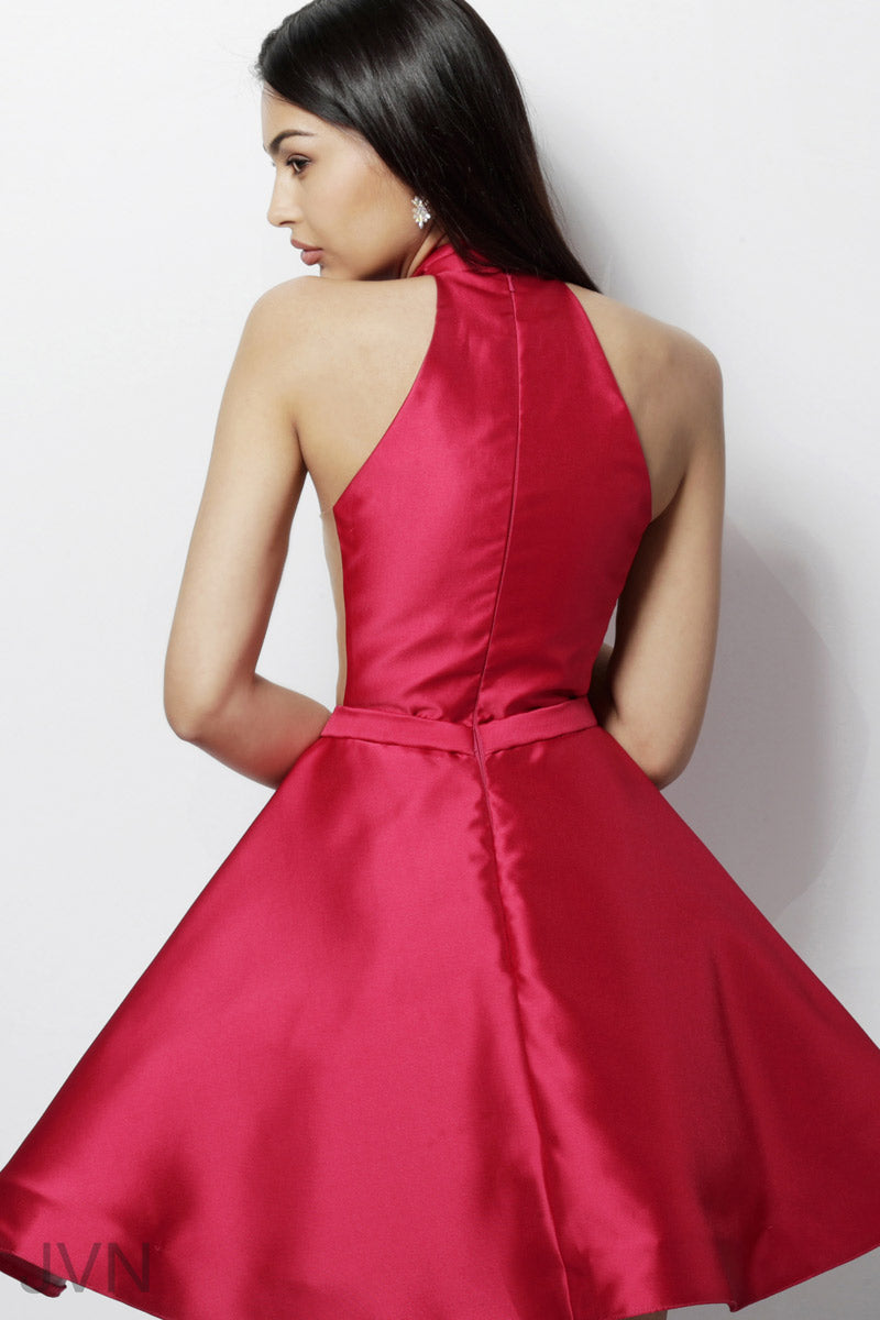 JVN by Jovani Homecoming Dress JVN62836 - Red