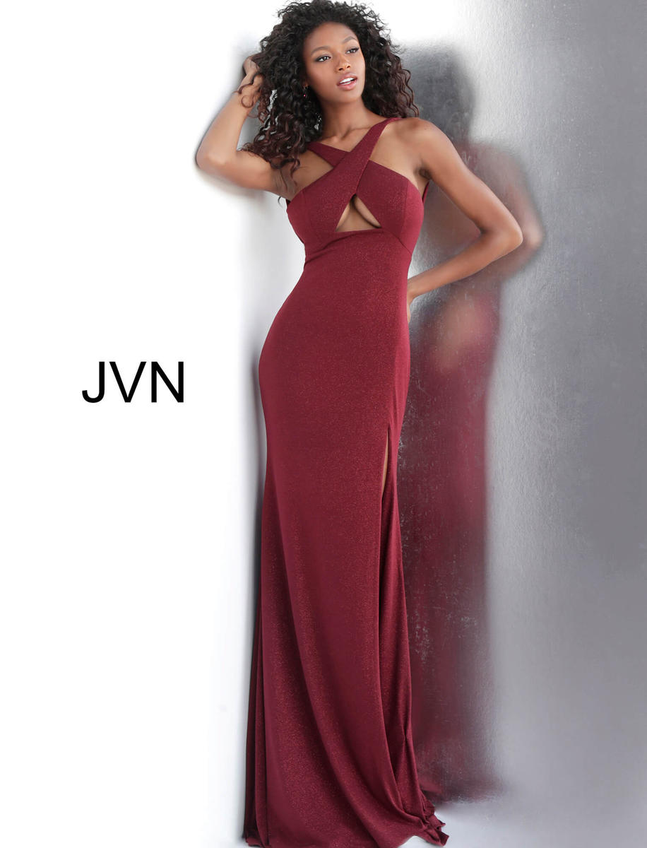 JVN Prom by Jovani Dress JVN63539 - Burgundy