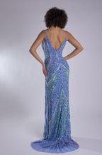 Jasz Couture Dress 7611 - Periwinkle