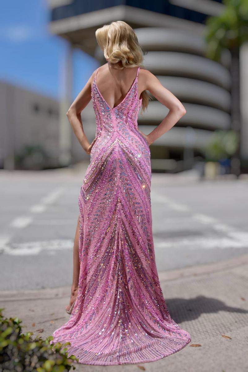 Jasz Couture Dress 7611 - Pink