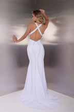 Jasz Couture Dress 7903 - White