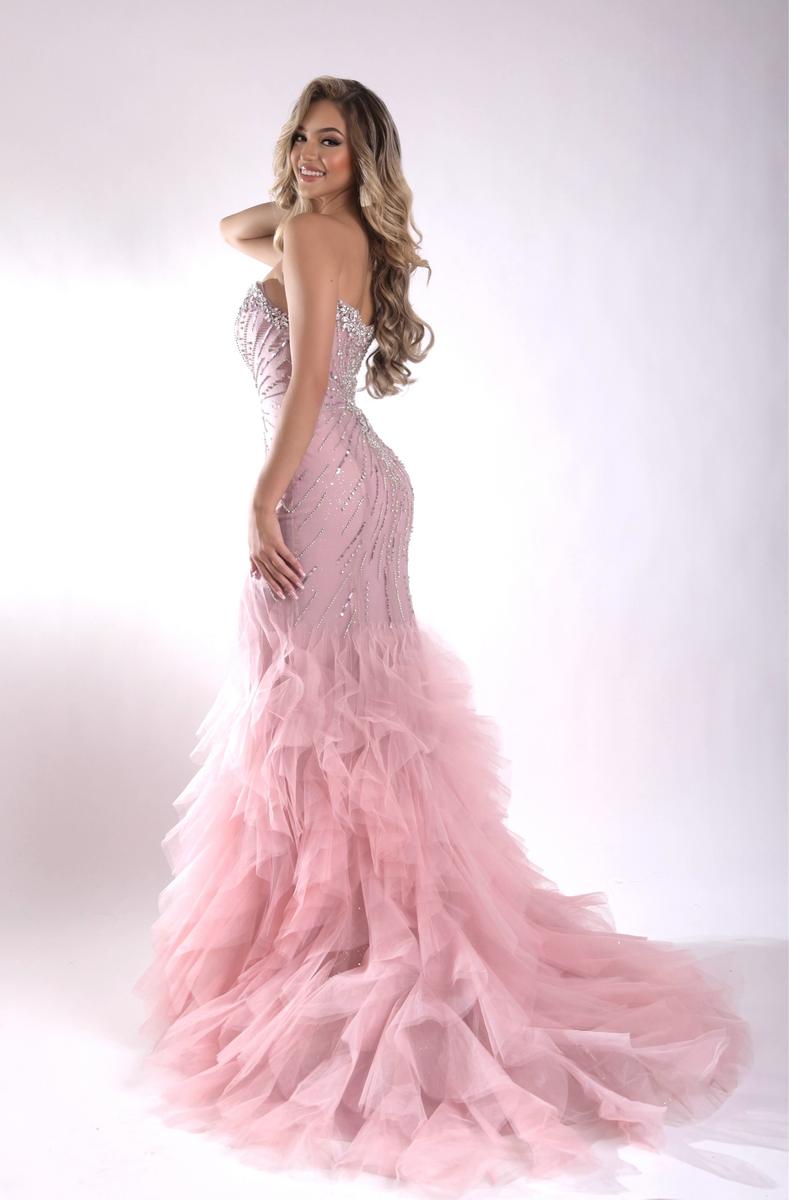 Jasz Couture Dress 7905 - Pink