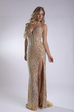 Jasz Couture Dress 7910 - Gold
