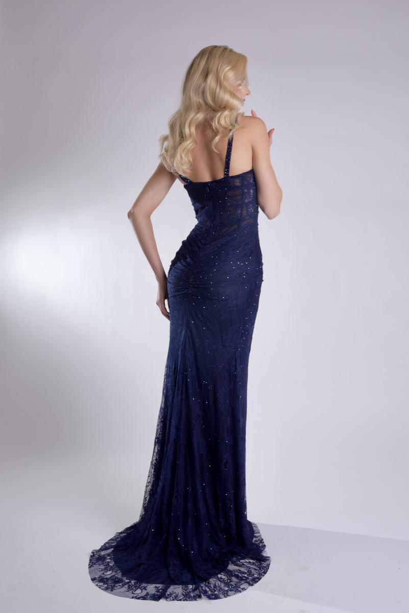 Jasz Couture Dress 7913 - Navy