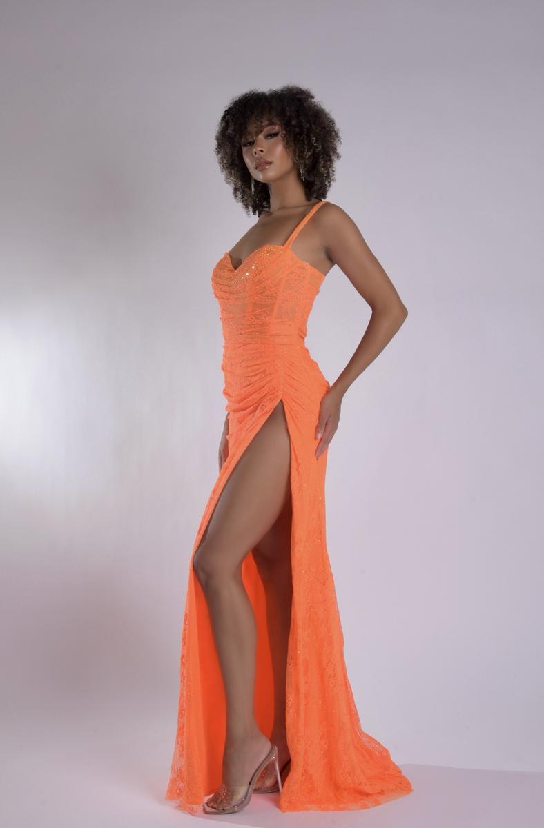 Jasz Couture Dress 7913 - Orange