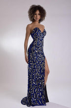 Jasz Couture Dress 7922 - Royal