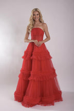 Jasz Couture Dress 7930 - Red