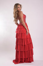 Jasz Couture Dress 7933 - Red