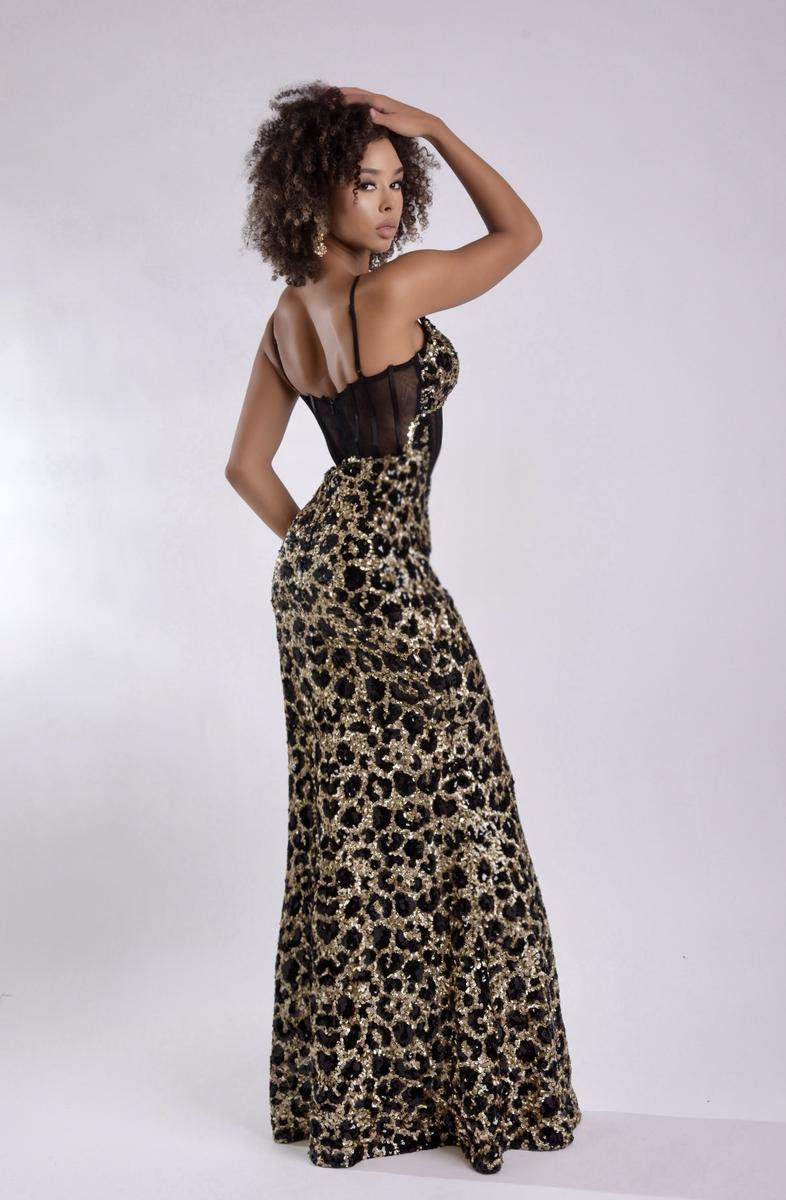 JASZ Couture 7935 - Black/Gold