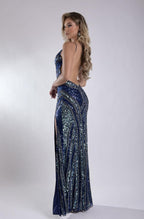 Jasz Couture Dress 7948 - Navy