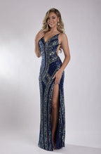 Jasz Couture Dress 7948 - Navy