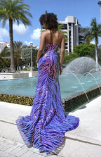 Jasz Couture Dress 7949 - Purple