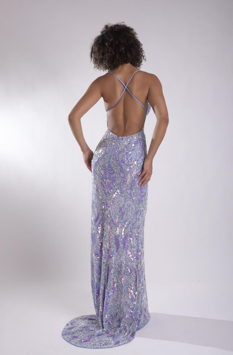 Jasz Couture Dress 7951 - Periwinkle