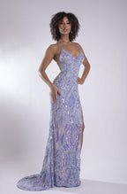 Jasz Couture Dress 7951 - Periwinkle