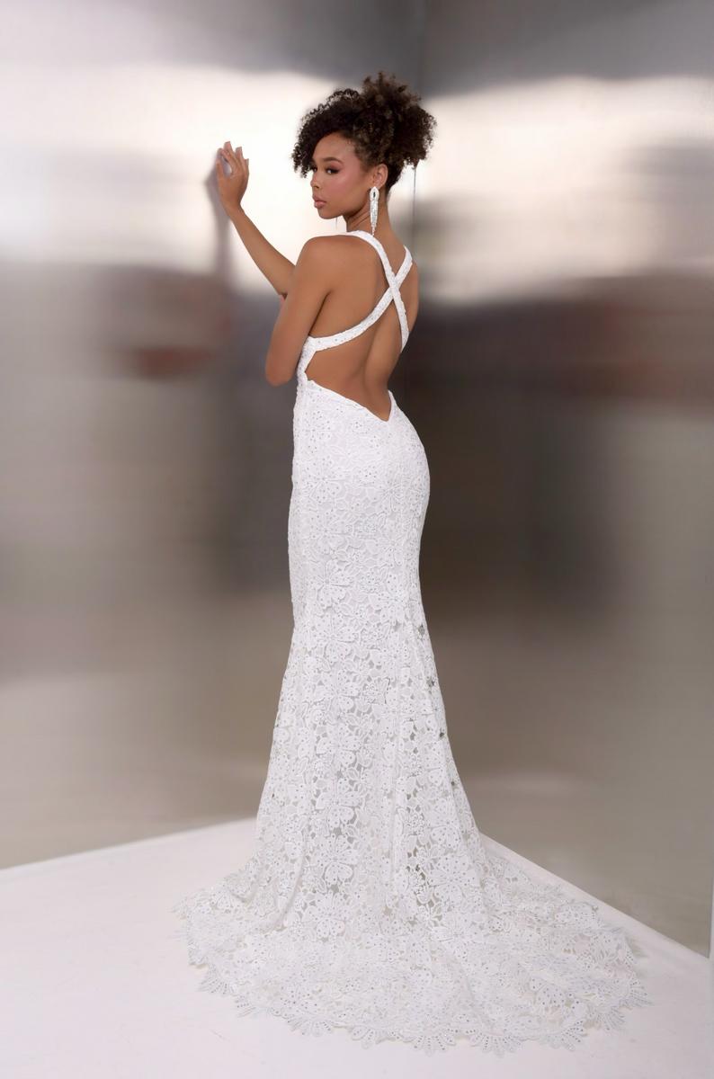 Jasz Couture Dress 7955 - White