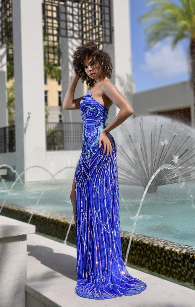 Jasz Couture Dress 7958 - Royal