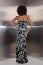 Jasz Couture Dress 7959 - Black