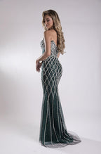 Jasz Couture Dress 7962 - Emerald