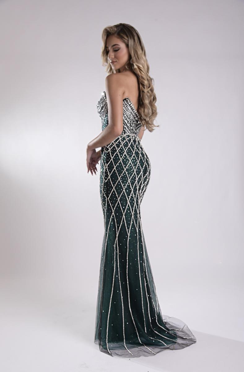 Jasz Couture Dress 7962 - Emerald